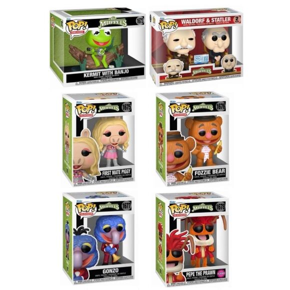 The Muppets Funko Pop! Complete Set (6) - Picture 2 of 3